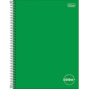 Caderno 01X1 Capa Dura Zoom+ 96 Folhas Verde PCT.C/04