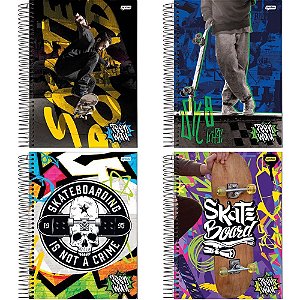 Caderno 01X1 Capa Dura Teen WAY 96FLS. PCT.C/04