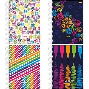 Caderno 01X1 Capa Dura Spiro 80FLS. PCT.C/04