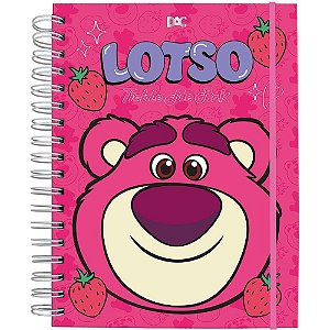 Caderno 01X1 Capa Dura Lotso SMART UNIV.C/ELAST. 80F