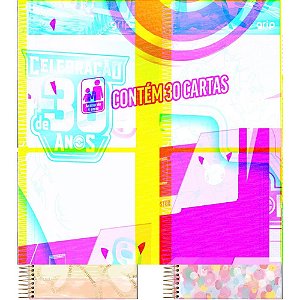 Caderno 01X1 Capa Dura LA Creme 80FLS. PCT.C/04