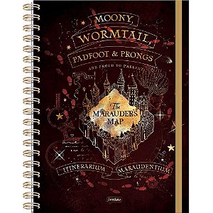Caderno 01X1 Capa Dura HARRY Potter Neo UNIV. 80FLS.