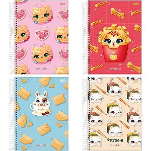 Caderno 01X1 Capa Dura FLUFFY 80FLS. PCT.C/04