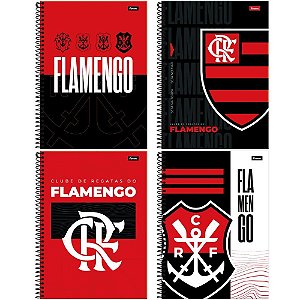 Caderno 01X1 Capa Dura Flamengo  80F PCT.C/04