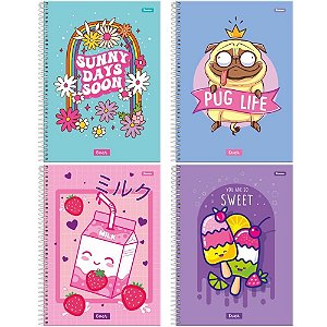 Caderno 01X1 Capa Dura EVER 80F PCT.C/04