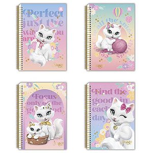 Caderneta Espiral Capa Dura Sissi 80F PCT.C/10