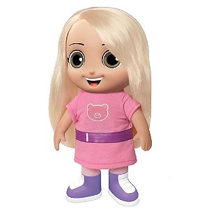 Boneco e Personagem Aventureira Rosa 14 Frases 27C