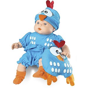 Boneco e Personagem Galinha Pintadinha Meu Bebe
