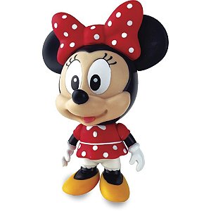 Boneco e Personagem Minnie Vinil Articulado 12CM