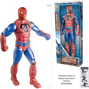 Boneco e Personagem Soldier Sup.heroes Avante 40CM