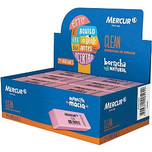 Borracha Colorida Clean Rosa CX.C/24