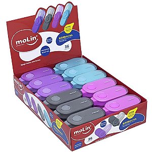 Borracha Colorida Rotativa 4 Cores DP.C/36