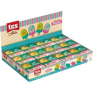 Borracha Decorada TRIS Holic Picole AM/AZ DP.C/24