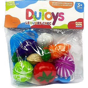 Brincando de Casinha Legumes CREC 11PCS (S)