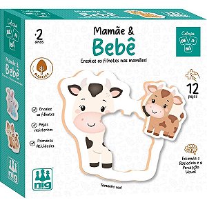Brinquedo Educativo BE a BA Mamae e Bebe
