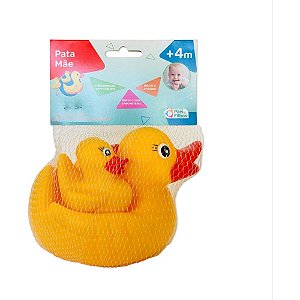 Brinquedo para Bebe Banho Pata Mae NA Solapa