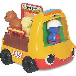 Brinquedo para Bebe Truckids Fazendinha C/ATIVIDAD