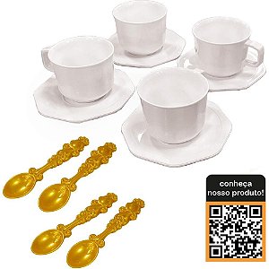 Brinquedo para Colorir Chazinho para Colorir C/GUACHE