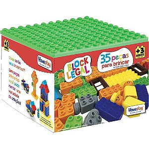 Brinquedo para Montar BLOCK Legal 35 Pecas