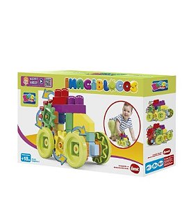 Brinquedo para Montar Imagi Blocos I 30PECAS