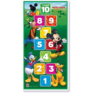 Brinquedo Pedagogico EVA Mickey Amarelinha 1,40X 70CM