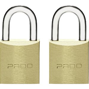 Cadeado Convencional SM 2LT-20MM 4CHAV BL.C/02