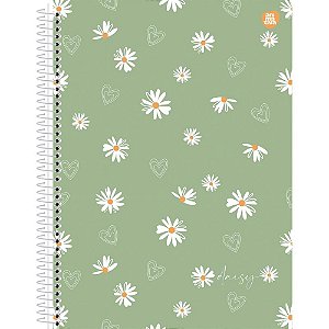 Caderno 10X1 Capa Dura Daisy 160F PCT.C/04