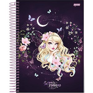 Caderno 10X1 Capa Dura LA Fadinne 160FLS PCT.C/04