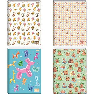 Caderno Brochura 1/4 Capa Dura Stella 80FLS. PCT.C/05
