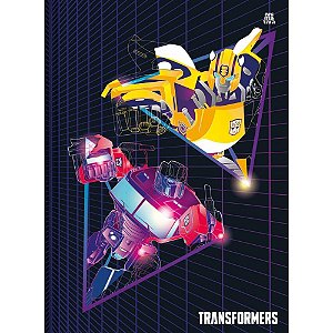 Caderno Brochura 1/4 Capa Dura Transformers 80F PCT.C/05