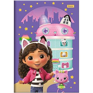 Caderno Brochura 1/4 a Casa da GABBY 80F PCT.C/10