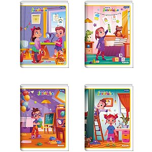 Caderno Brochura 1/4 Jandainha 80 Folhas PCT.C/10