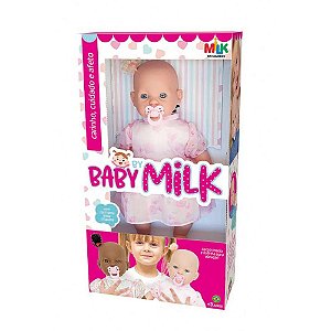 Boneca BABY BY MILK 42CM