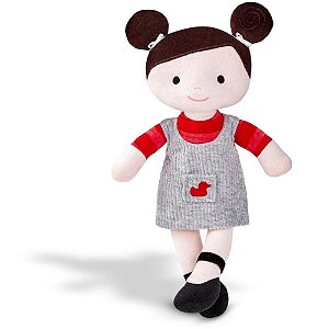 Pelucia Boneca Lara Morena 35CM