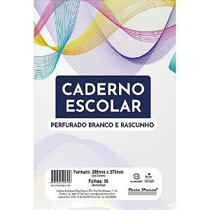 Bloco para Fichario Universit. 96FLS. Branco PCT.C/10