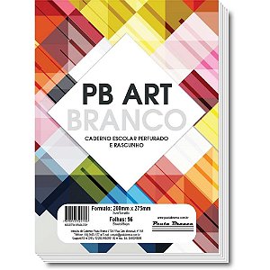 Bloco para Fichario Universit. 96FLS. Branco PCT.C/10