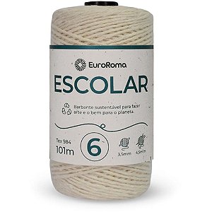 Barbante CRU 100G 4/6 Fios Rolo 101M PCT.C/06