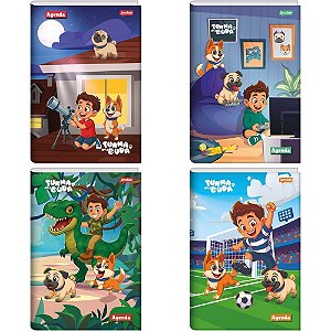 Agenda Permanente Turma do Duda CD 96F 134X200MM PCT.C/04