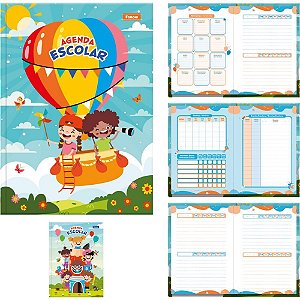 Agenda Permanente Escolar 96F.105X148MM PCT.C/05