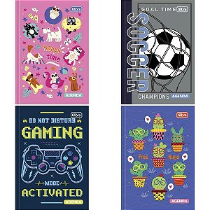 Agenda Permanente D+ CD COST 96FLS 105X148MM PCT.C/10