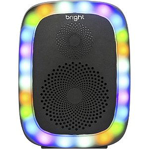 Caixa Acustica Color BOM 120W BLUETOOTH/LED