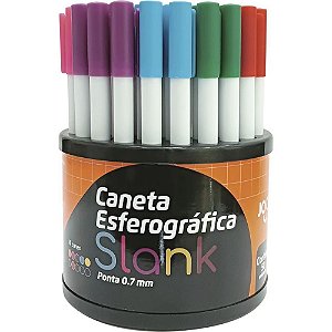 Caneta Esferografica SLANK 0.7MM 10CORES DP.C/50
