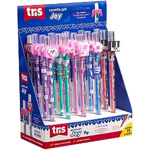 Caneta GEL TRIS JOY 0.7MM 5 Cores DP.C/15