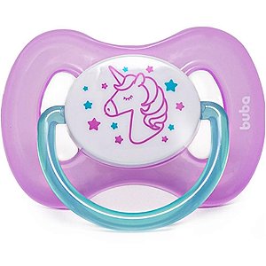 Chupeta Comfort SIL.T1 Unicorn Noite