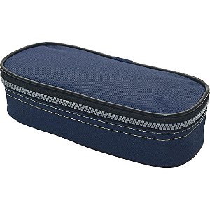 Estojo BOX Lona Azul