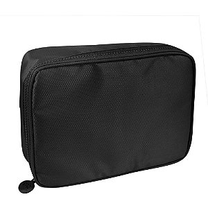 Estojo BOX Tecido Preto G C/DIVISORIA