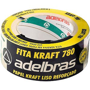 Fita para Empacotamento Papel KRAFT 780 48MMX50MTS