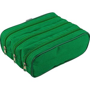 Estojo Triplo Lona Mega Colors Sortidos