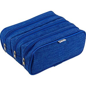 Estojo Triplo Lona Mega Liberty Sortidos