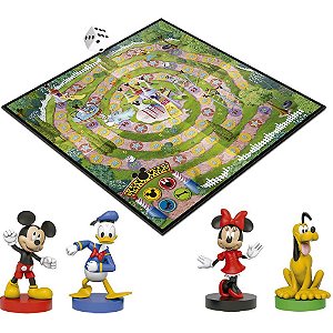 Jogo de Tabuleiro Mickey Corrida Magica